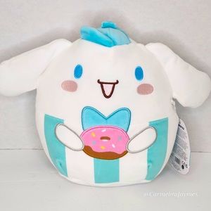 CINNAMOROLL W/Donut Hello Kitty & Friends Original Squishmallow By Kellytoy NWT